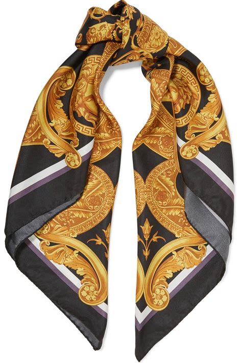 versace scarf yellow sun helios|farfetch versace scarves.